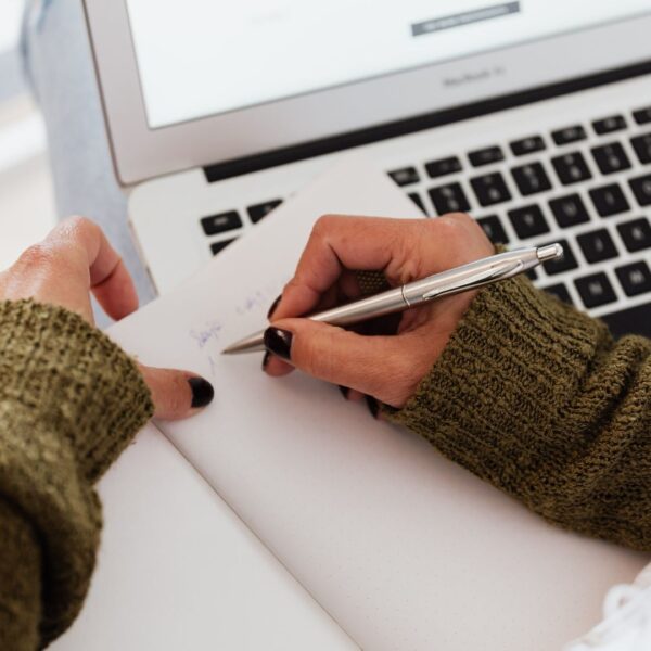 taking notes