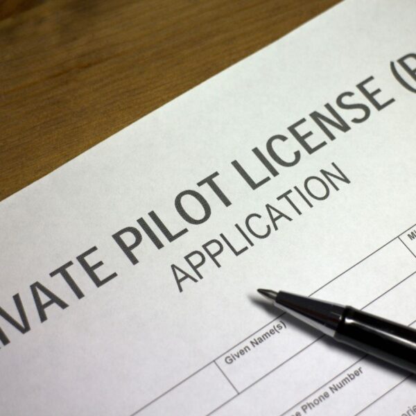 private pilot license application form