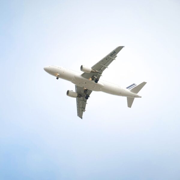 plane in sky