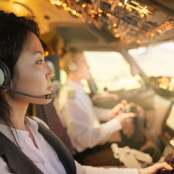 pilots flying aircraft